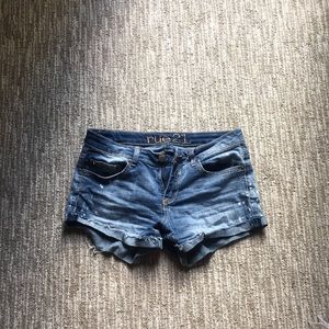 Jean shorts
